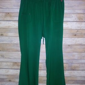 Heartsoul green scrub pants large